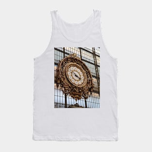 Gold clock Tank Top